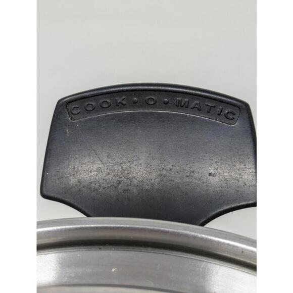 VINTAGE Cook O Matic 5QT 3 Ply Surgical Stainless Steel Boiling Pot 10" - Picture 3 of 9